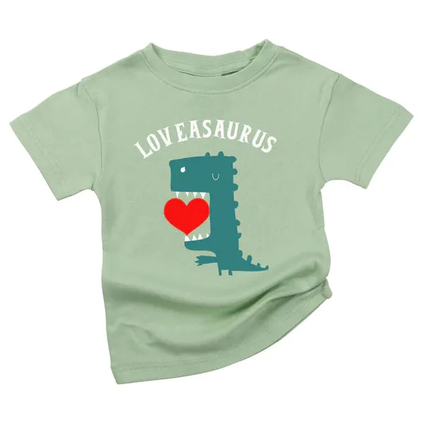 Loveasaurus Organic Cotton Onesie / T-Shirt