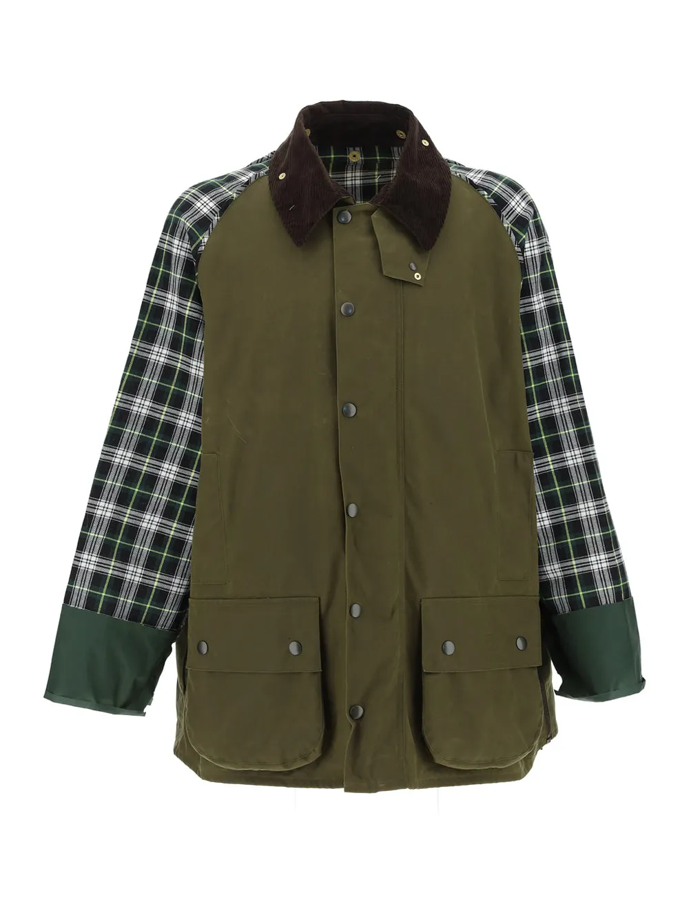 Maison Margiela Reversible Check Pattern Jacket