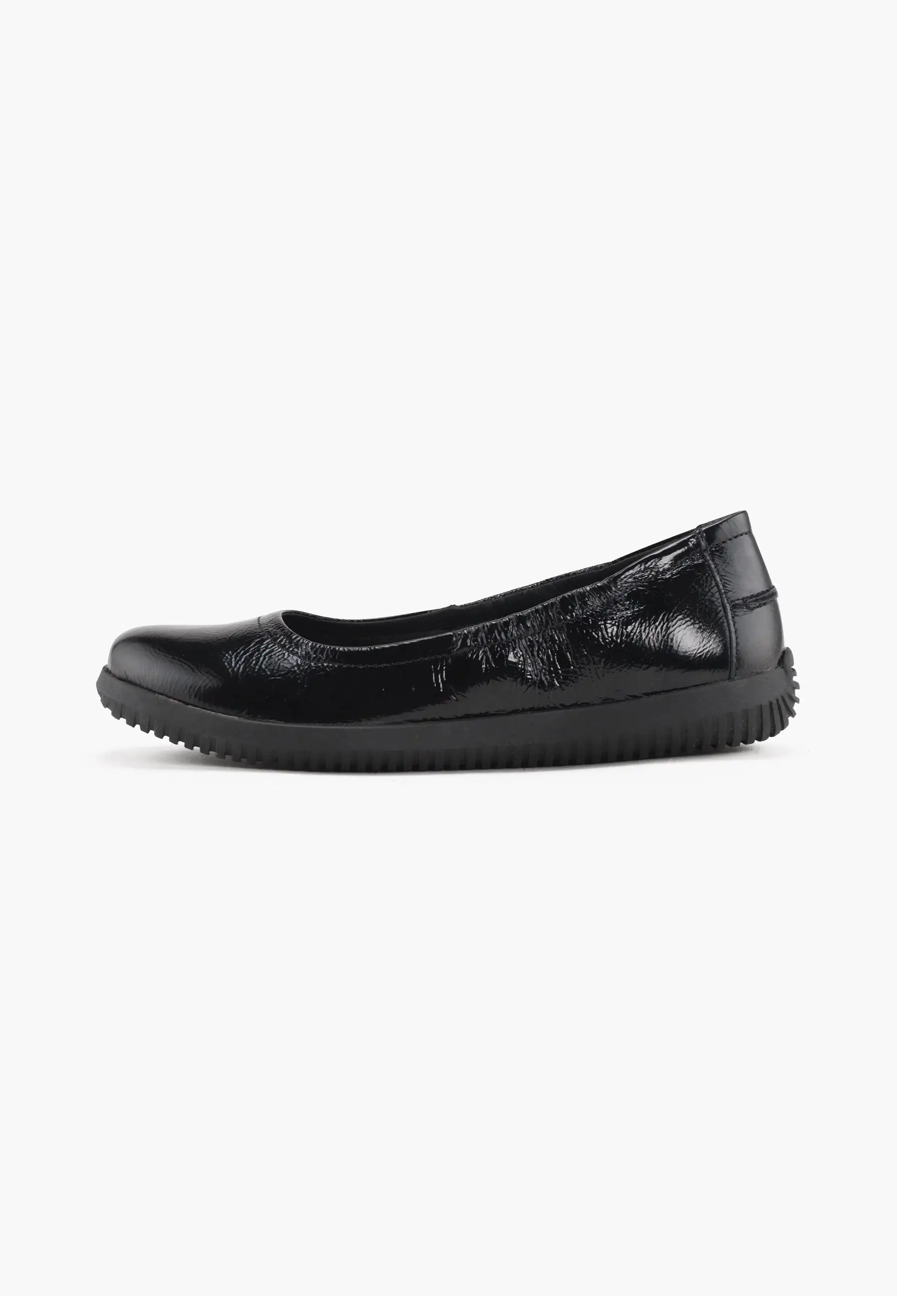 Marie Ballerina Leather - Black