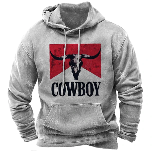 Men's Cowboy Hoodie