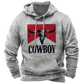 Men's Cowboy Hoodie