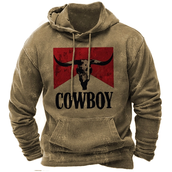 Men's Cowboy Hoodie