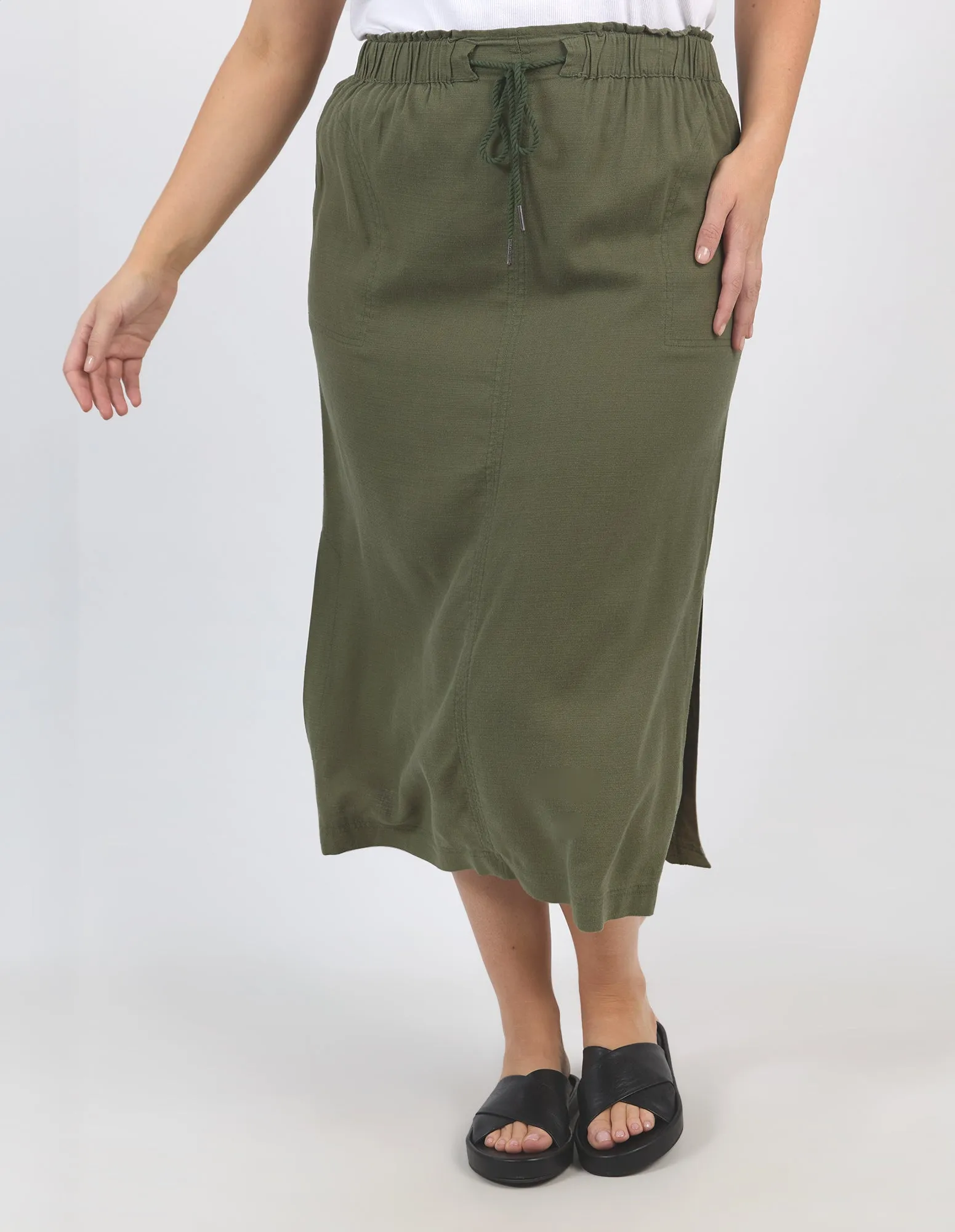 Mila Utility Skirt Clover