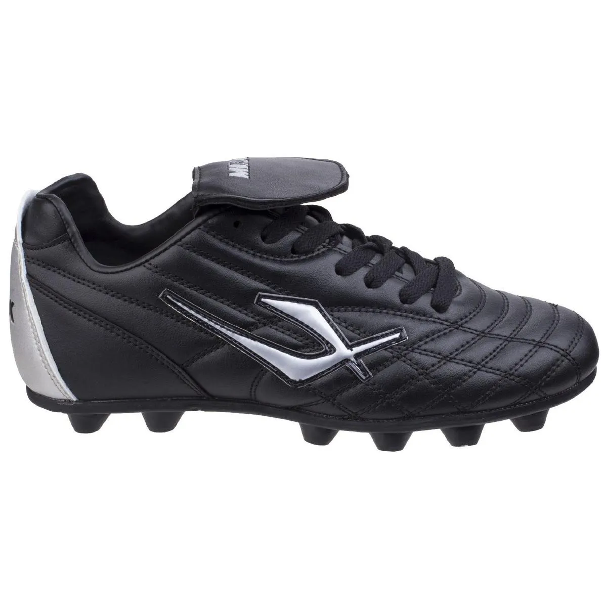 Mirak Forward Lace Up Moulded Sports Boot Black