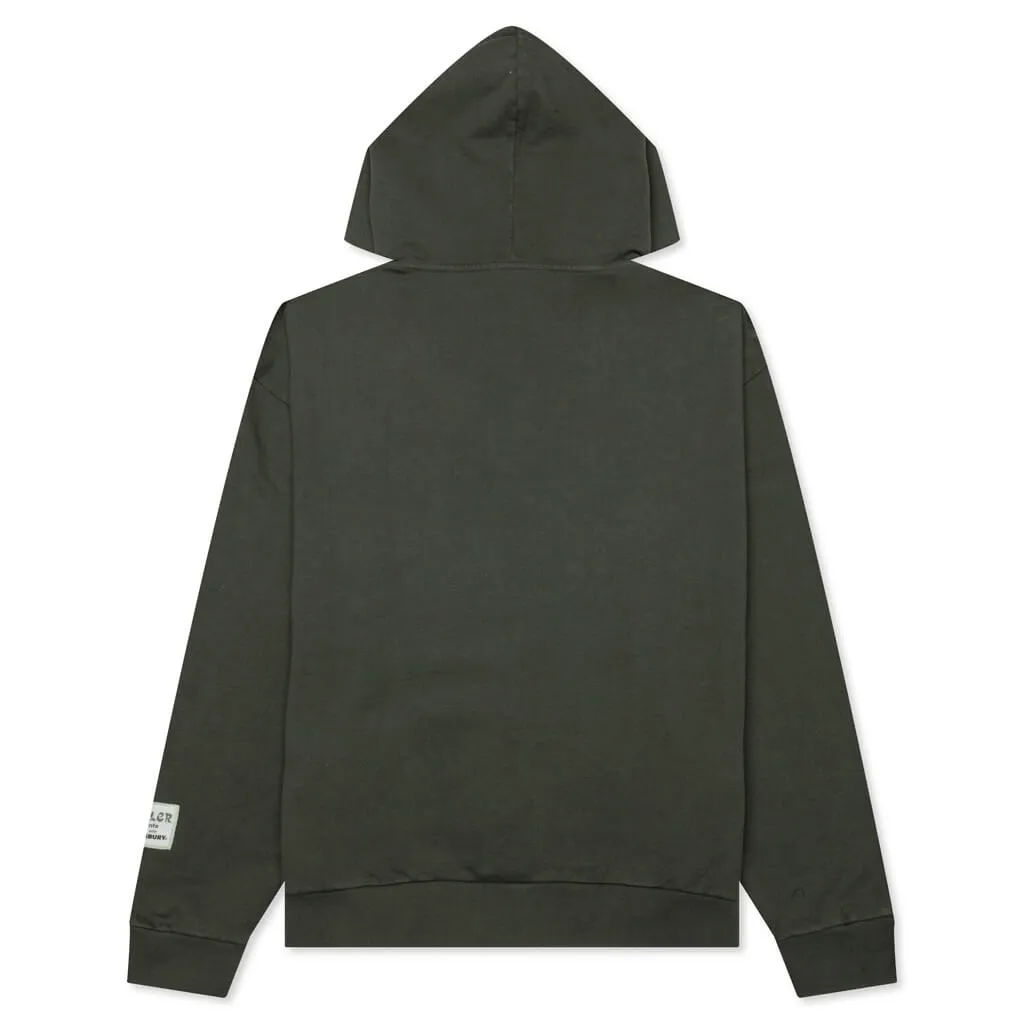 Moncler Genius x Salehe Bembury Logo Hoodie - Olive