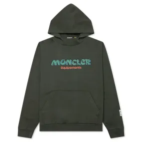 Moncler Genius x Salehe Bembury Logo Hoodie - Olive