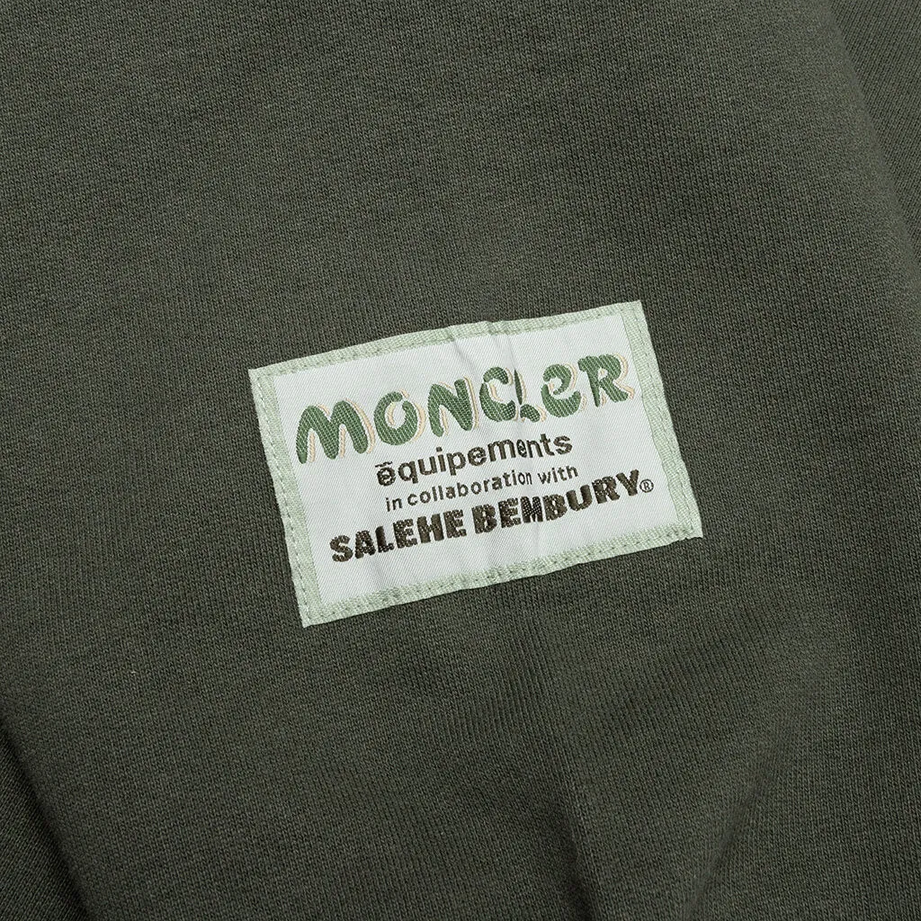 Moncler Genius x Salehe Bembury Logo Hoodie - Olive