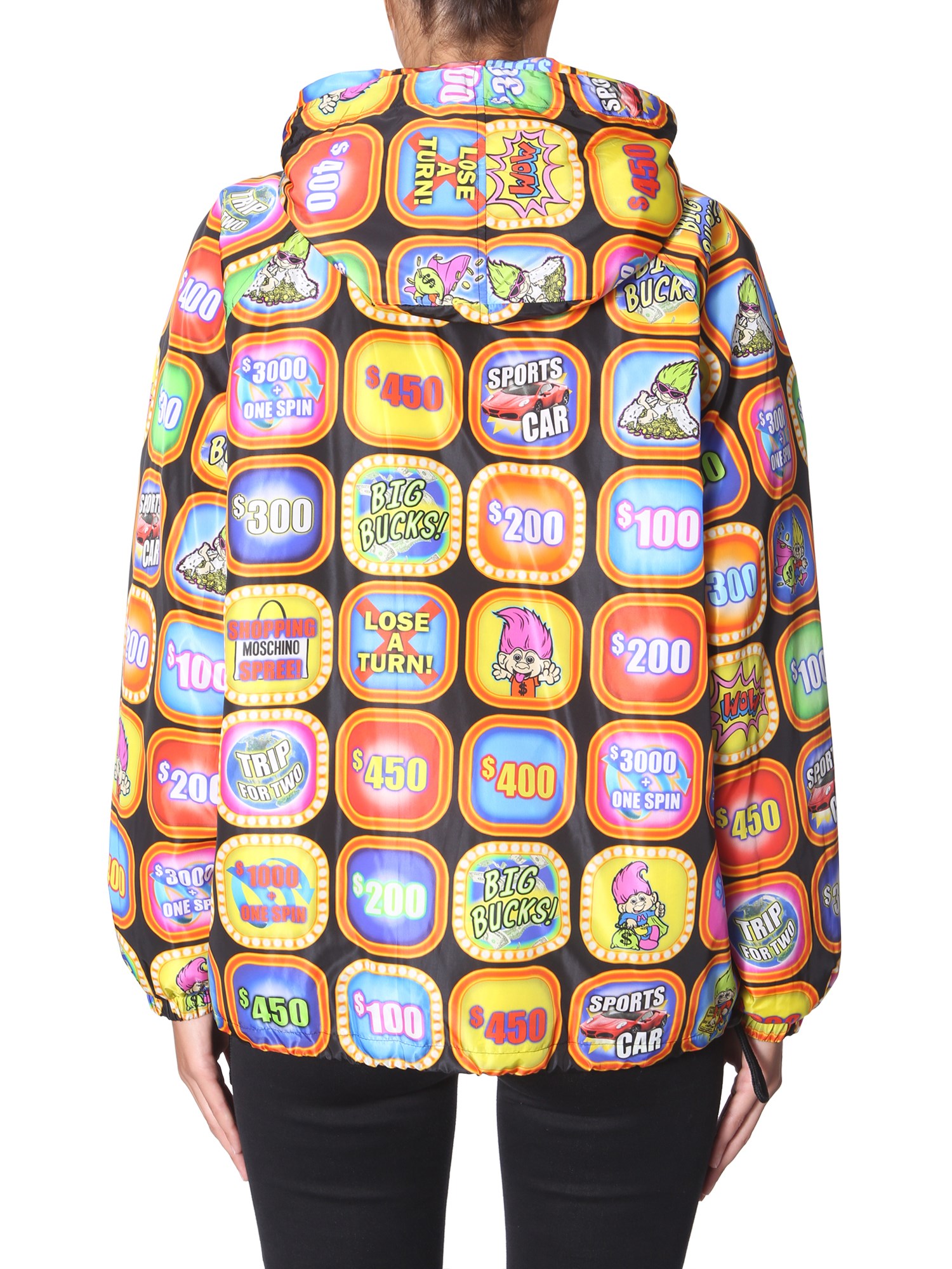 MOSCHINO    GOOD LUCK TROLLS HOODED JACKET