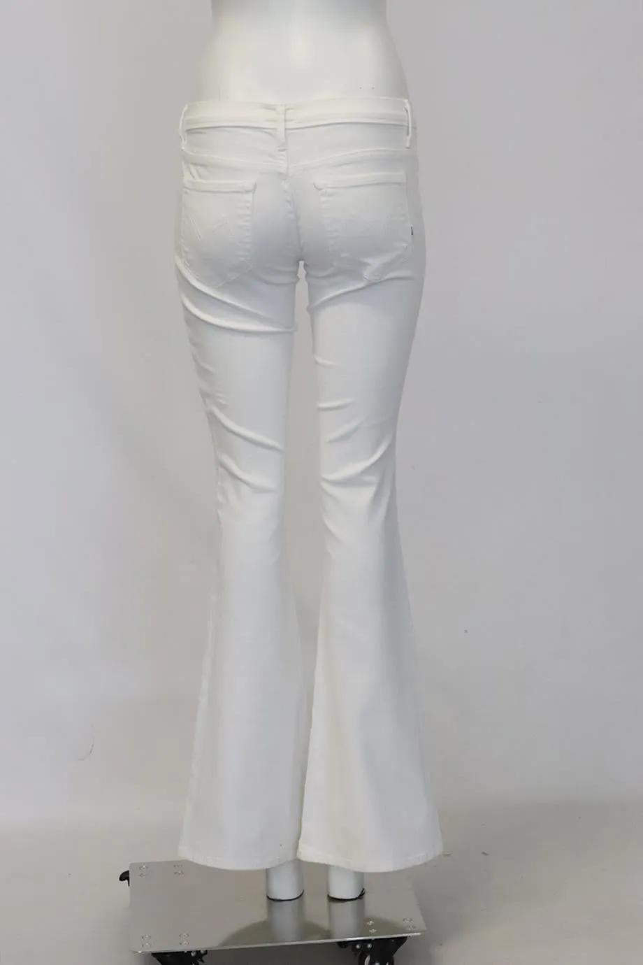 MOTHER LOW RISE FLARED JEANS W27 UK 8-10