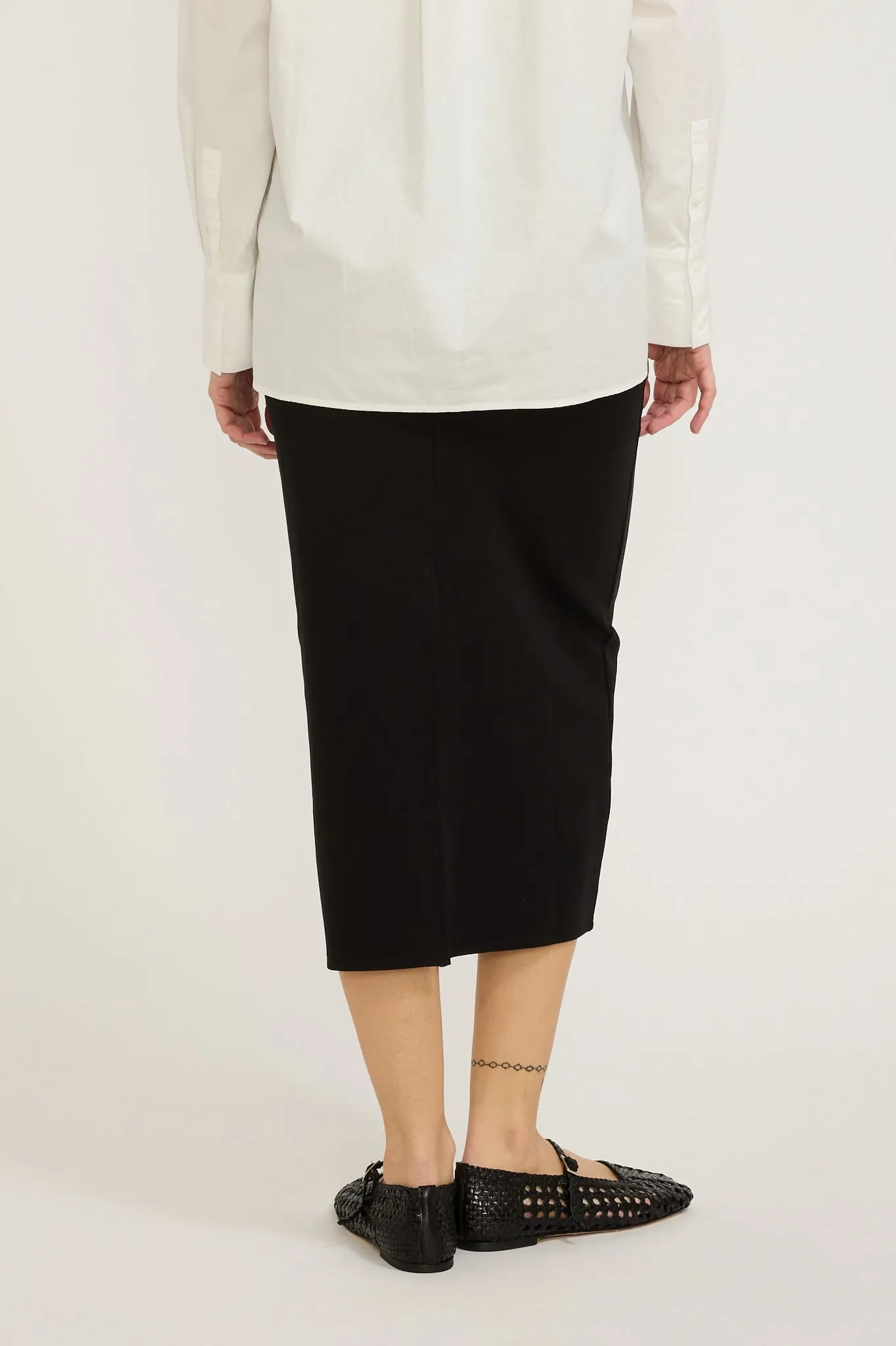 Myca Jersey Skirt Black