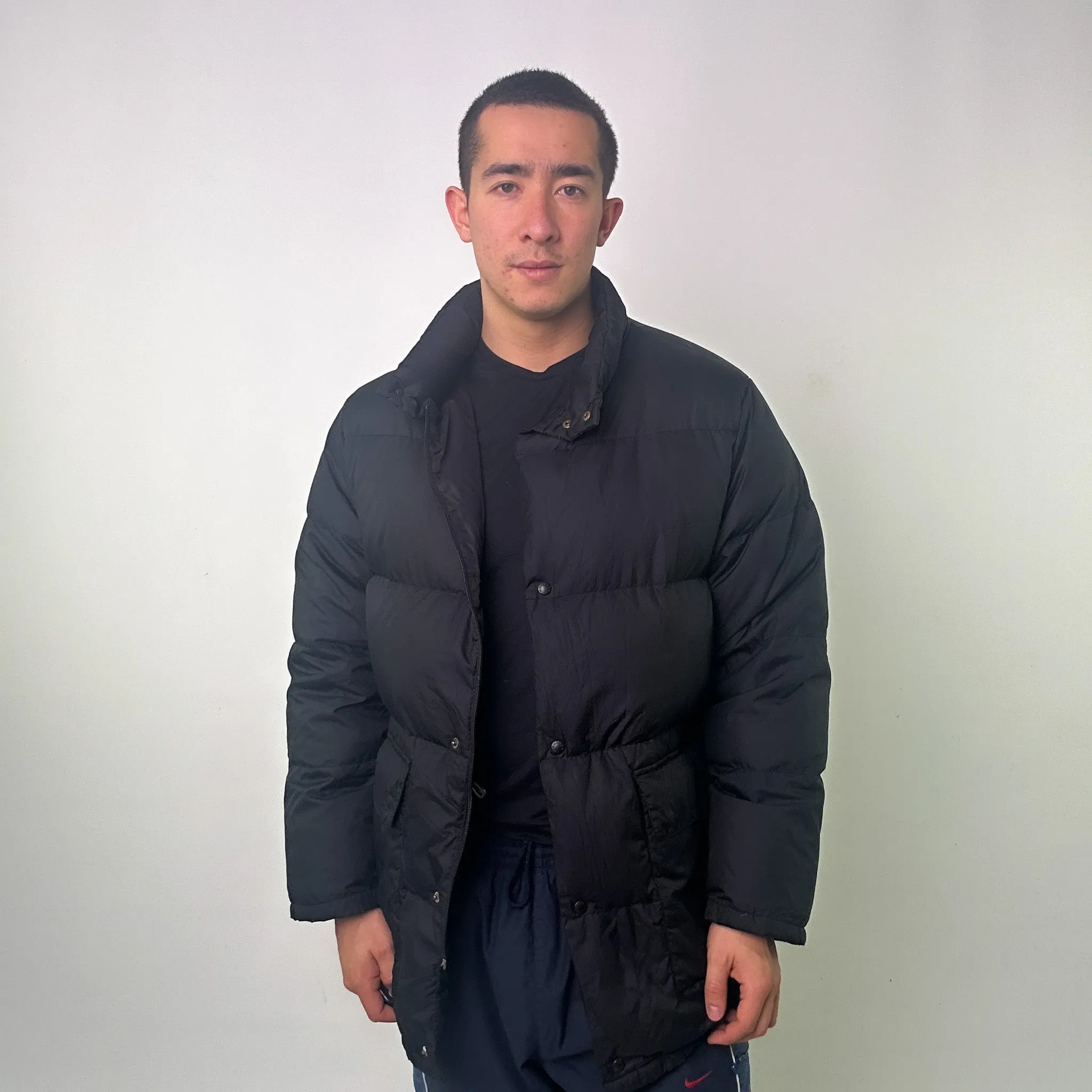 Navy Blue 90s Moncler Puffer Jacket Coat (XL)