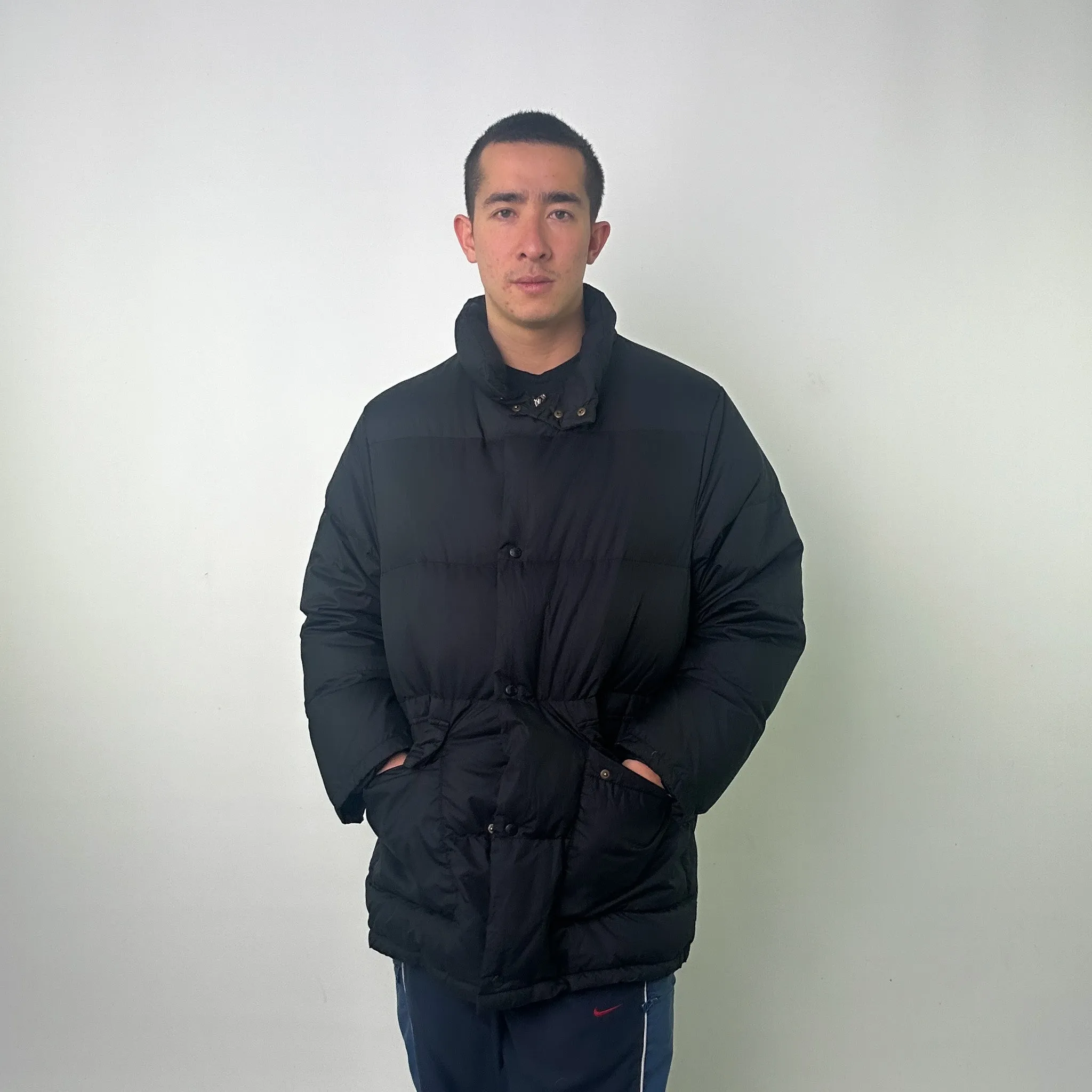 Navy Blue 90s Moncler Puffer Jacket Coat (XL)