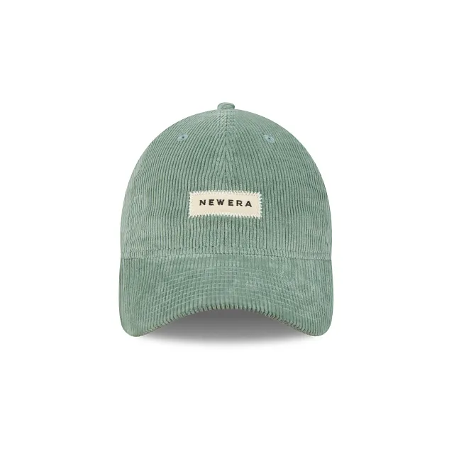 New Era Label Corduroy 9FORTY Strapback Verde