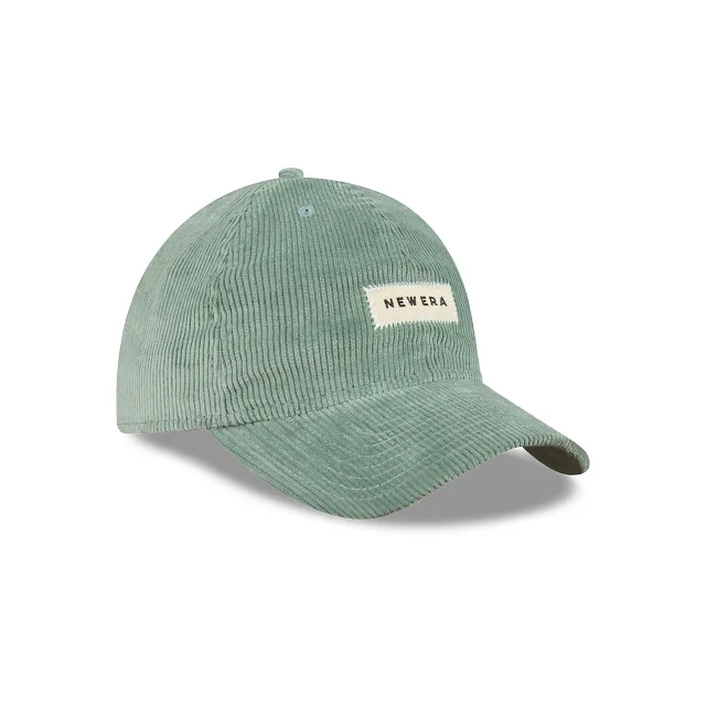 New Era Label Corduroy 9FORTY Strapback Verde