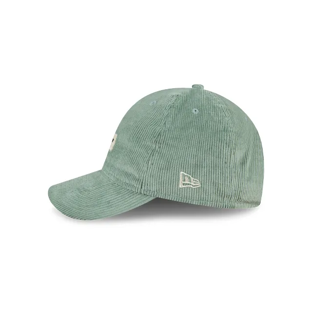 New Era Label Corduroy 9FORTY Strapback Verde