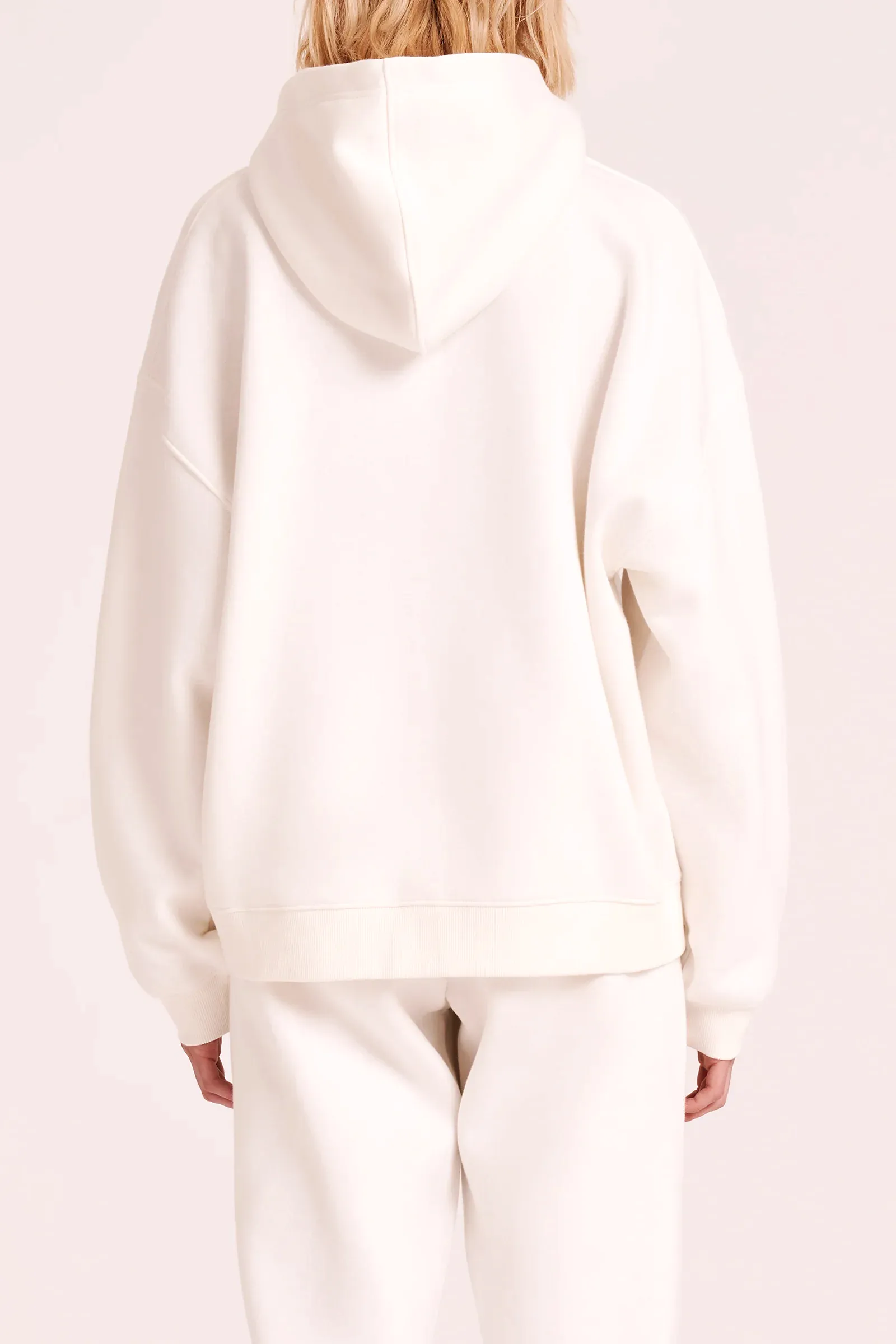 Nude. Signature Hoodie - Salt