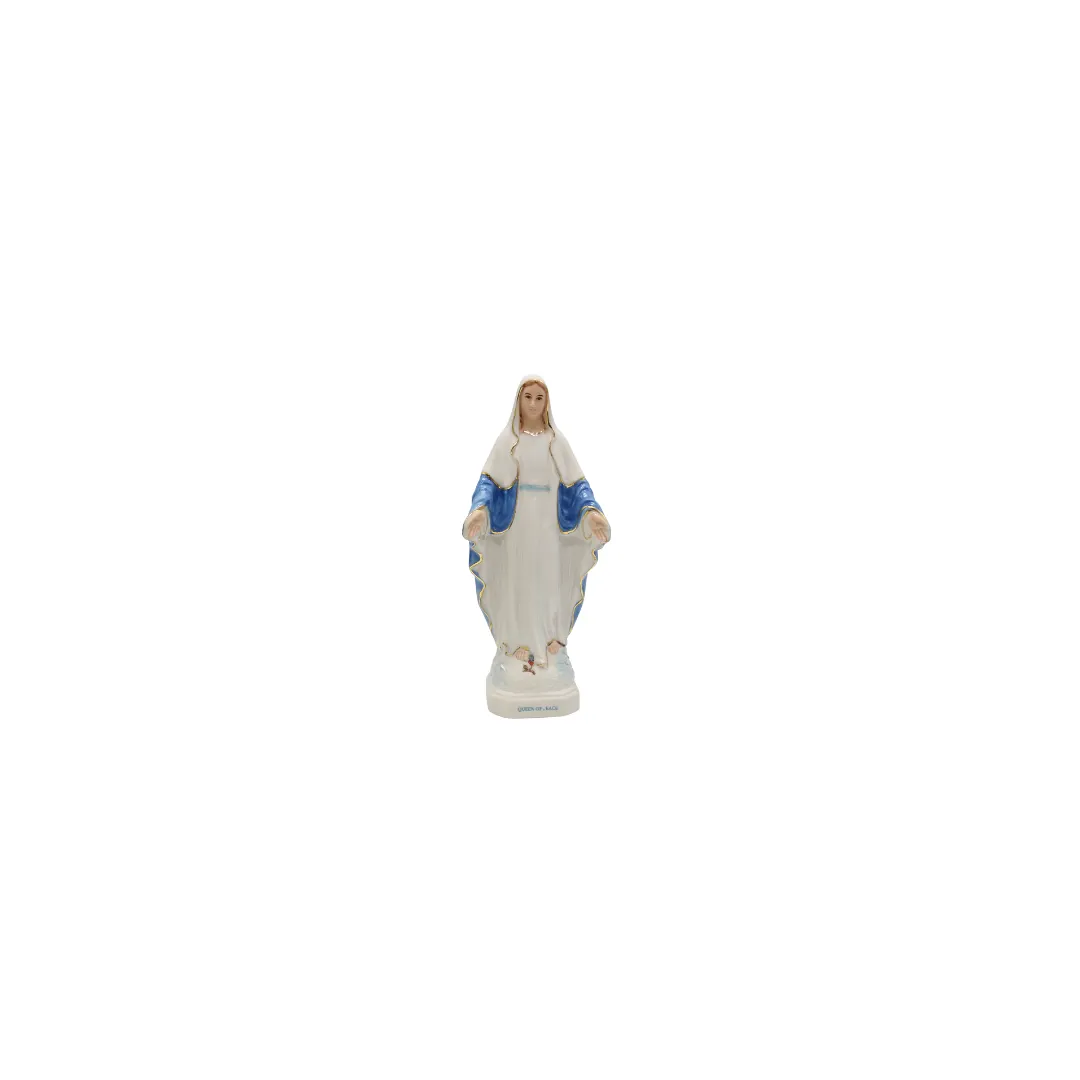 Our Lady of Grace Ceramic  Statue - 15cm