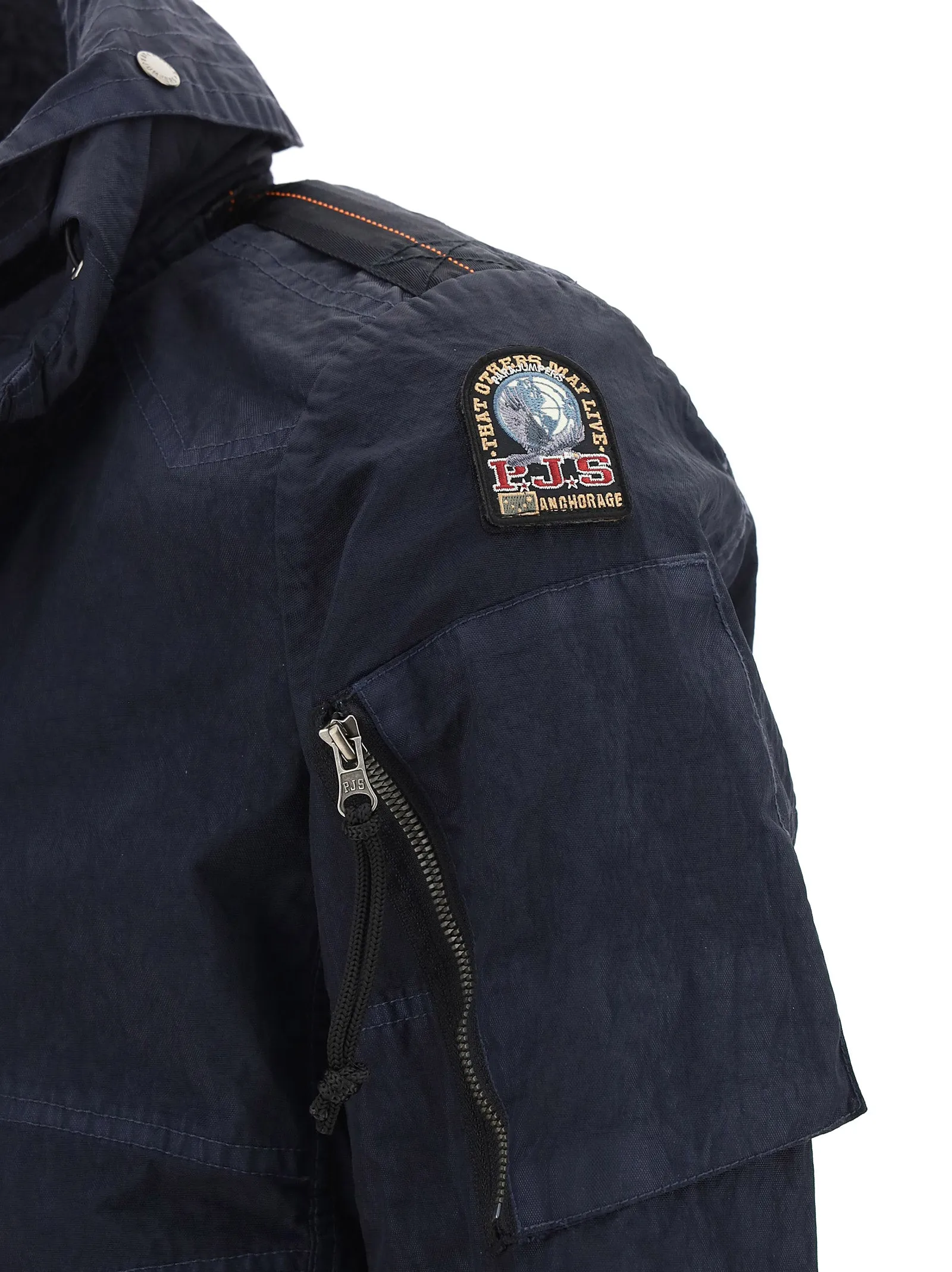 Parajumpers Creased-Effect Zip-Up Jacket