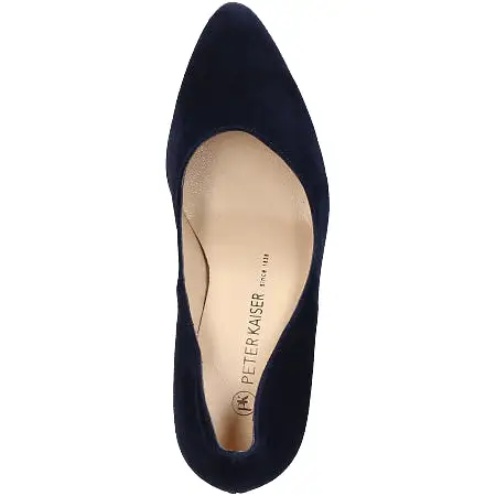 PETER KAISER HERDI PLATFORM NAVY SUEDE HIGH HEEL 78911-732