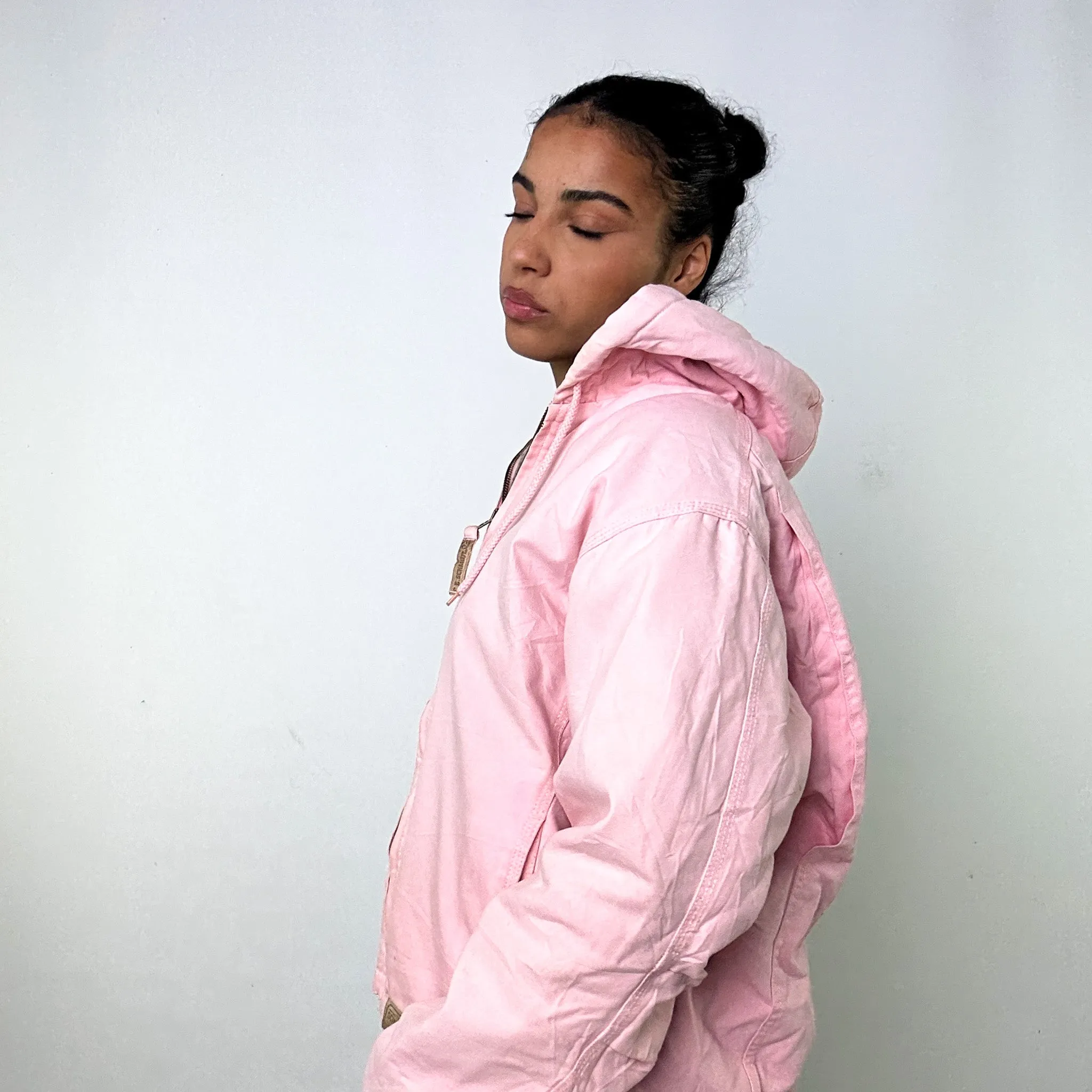 Pink Vintage Schmidt Workwear Jacket Coat (L)