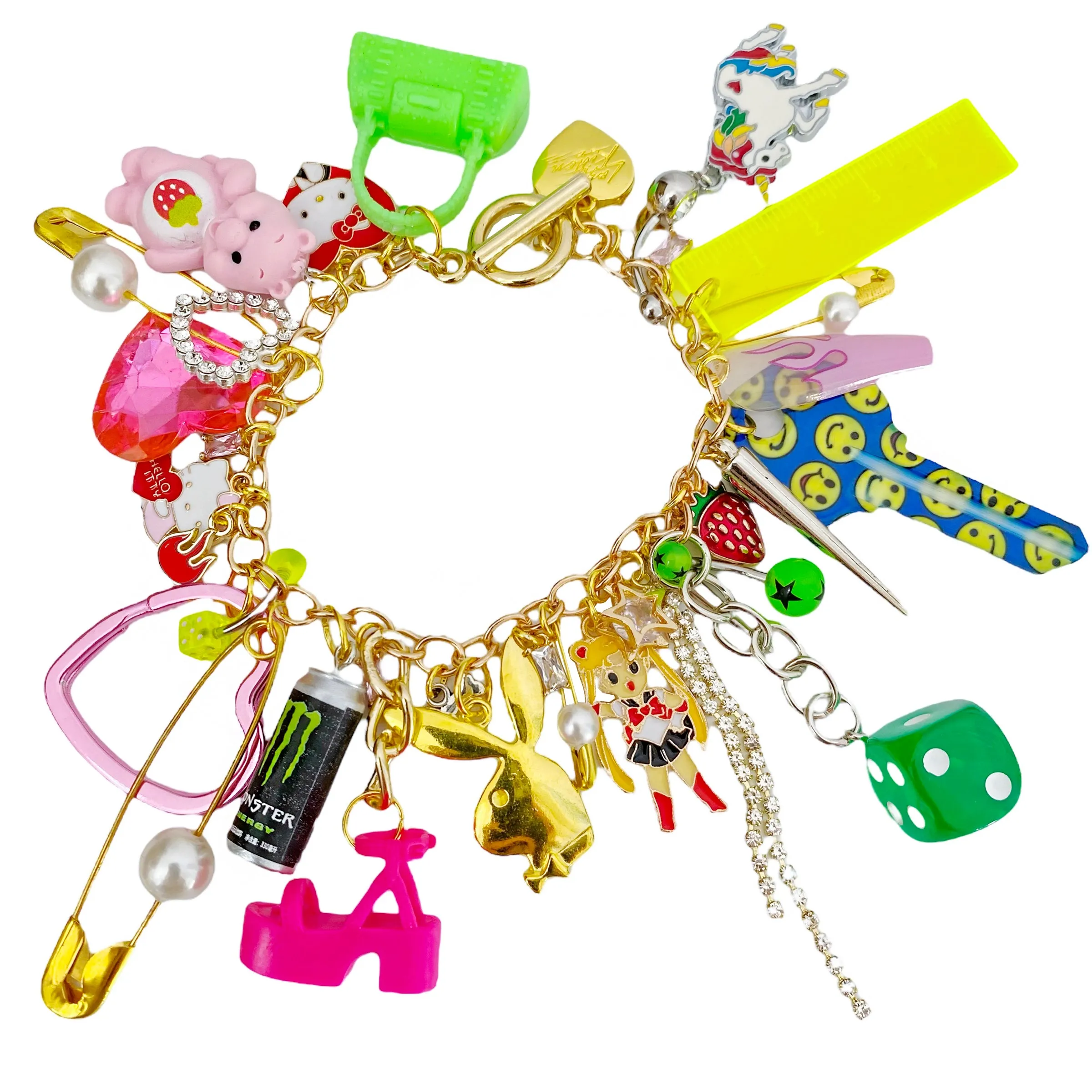 Platform Princess Charm Bracelet