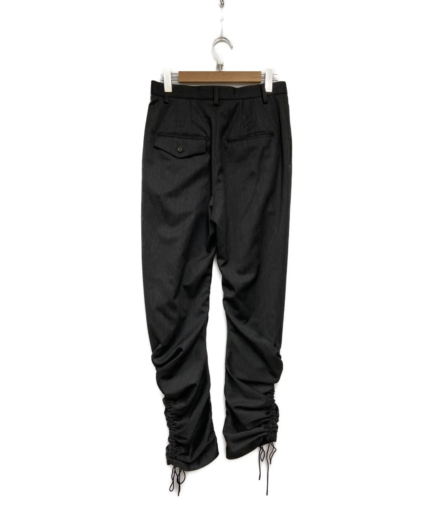 [Pre-owned] COMME des GARCONS tight-fitting women's pants with elastic or drawstring tie 3F-P007