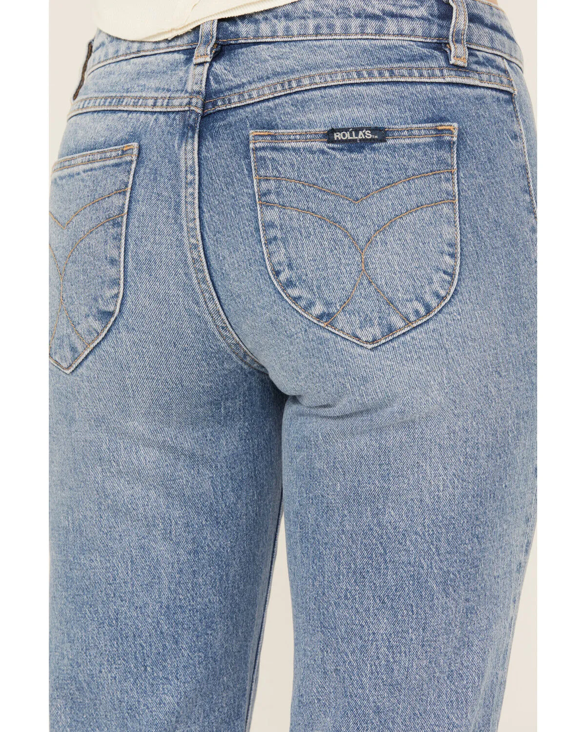 Product Name:  Rolla's Women's Carlson Medium Wash Low Rise East Coast Stretch Flare Jeans