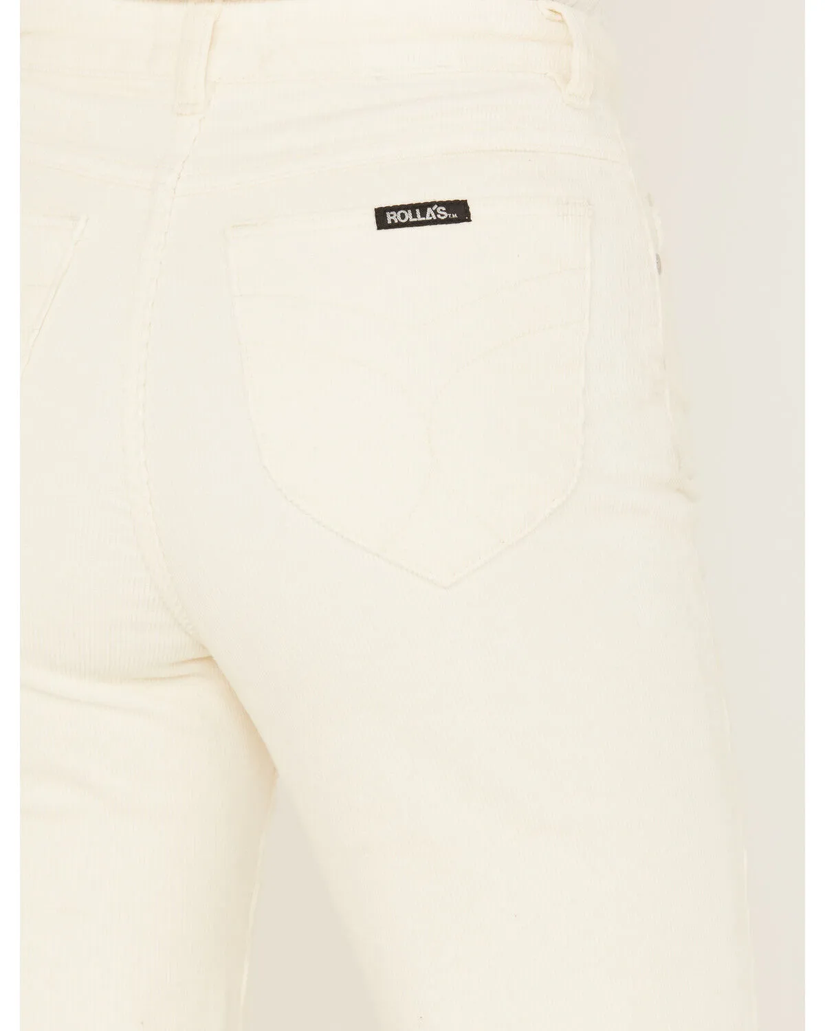 Product Name:  Rolla's Women's Low Rise Wale Chord Straight Leg Original Jeans