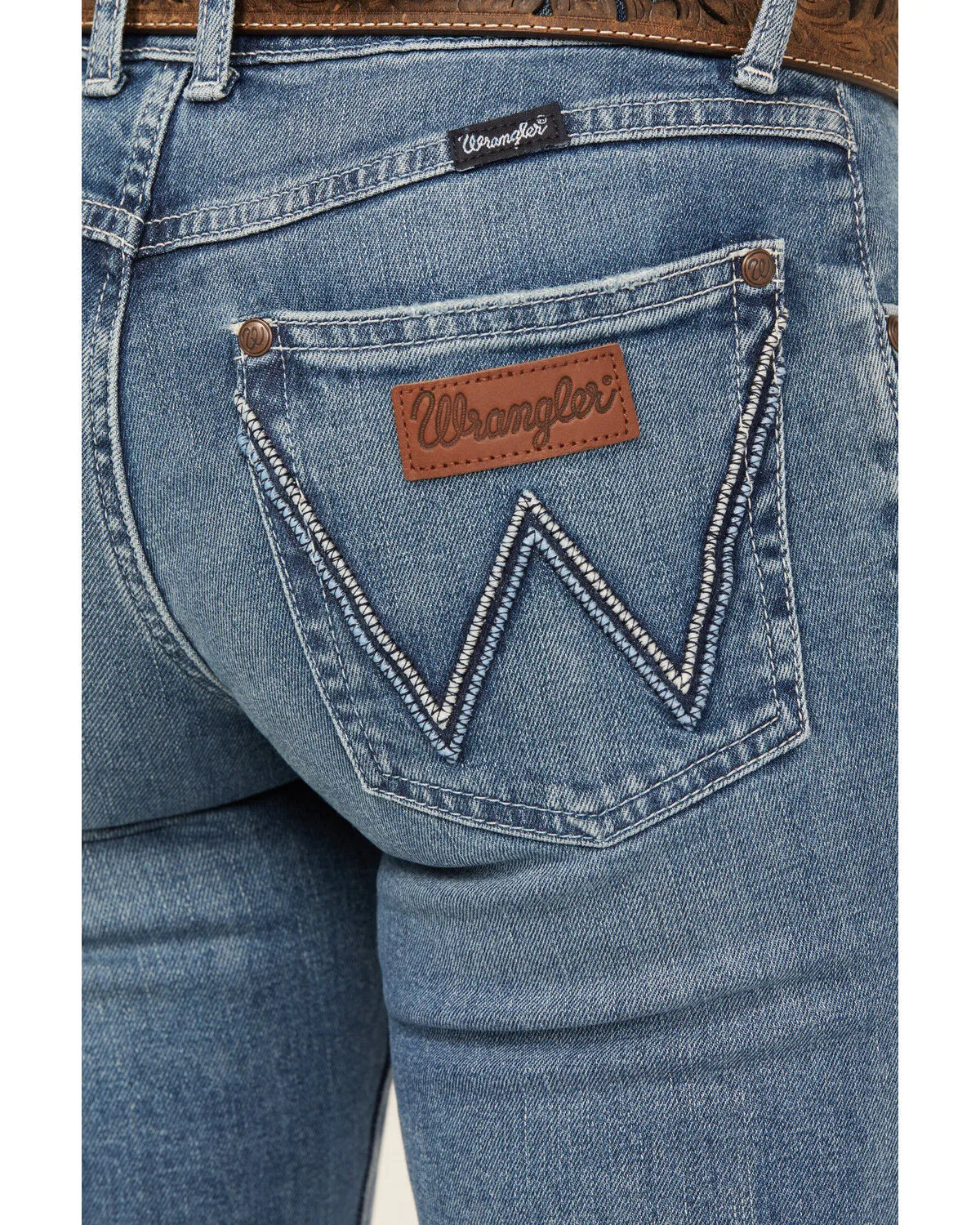 Product Name:  Wrangler Retro Women's Sadie Medium Wash Low Rise Stretch Trouser Jeans