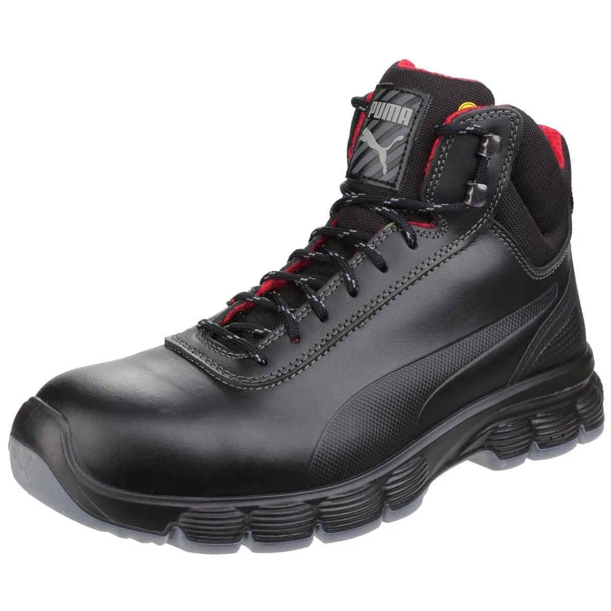 Puma Safety Pioneer Mid Lace up Safety Boot Black