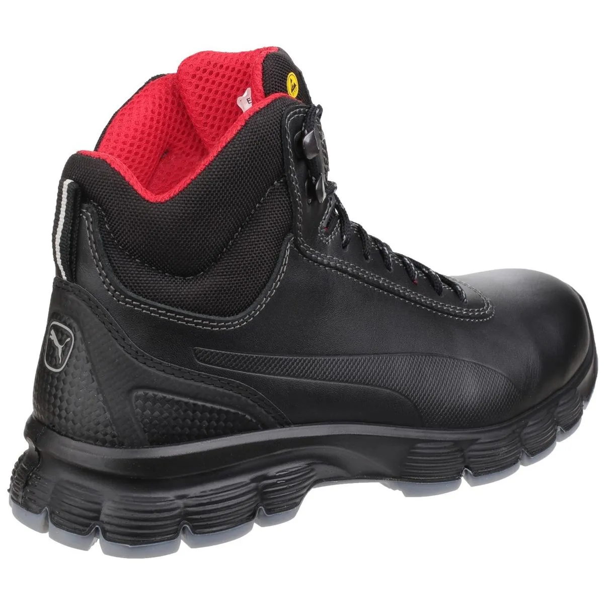 Puma Safety Pioneer Mid Lace up Safety Boot Black