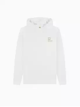 R Kind Men's Organic Cotton Hoodie | White