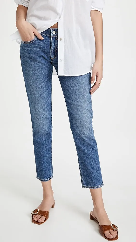 rag & bone   Dre Low Rise Slim Boyfriend Jeans 