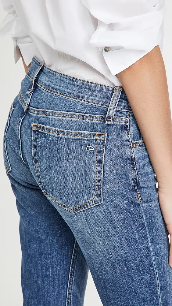 rag & bone   Dre Low Rise Slim Boyfriend Jeans 