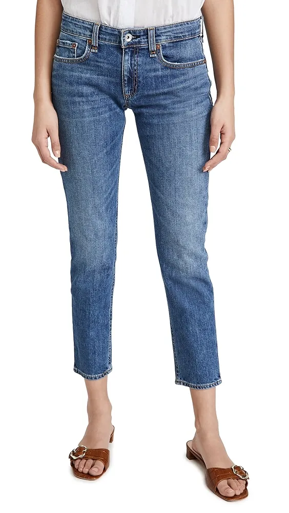 rag & bone   Dre Low Rise Slim Boyfriend Jeans 