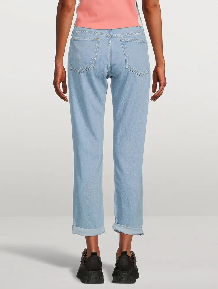 RAG BONE Dre Low-Rise Slim Boyfriend Jeans