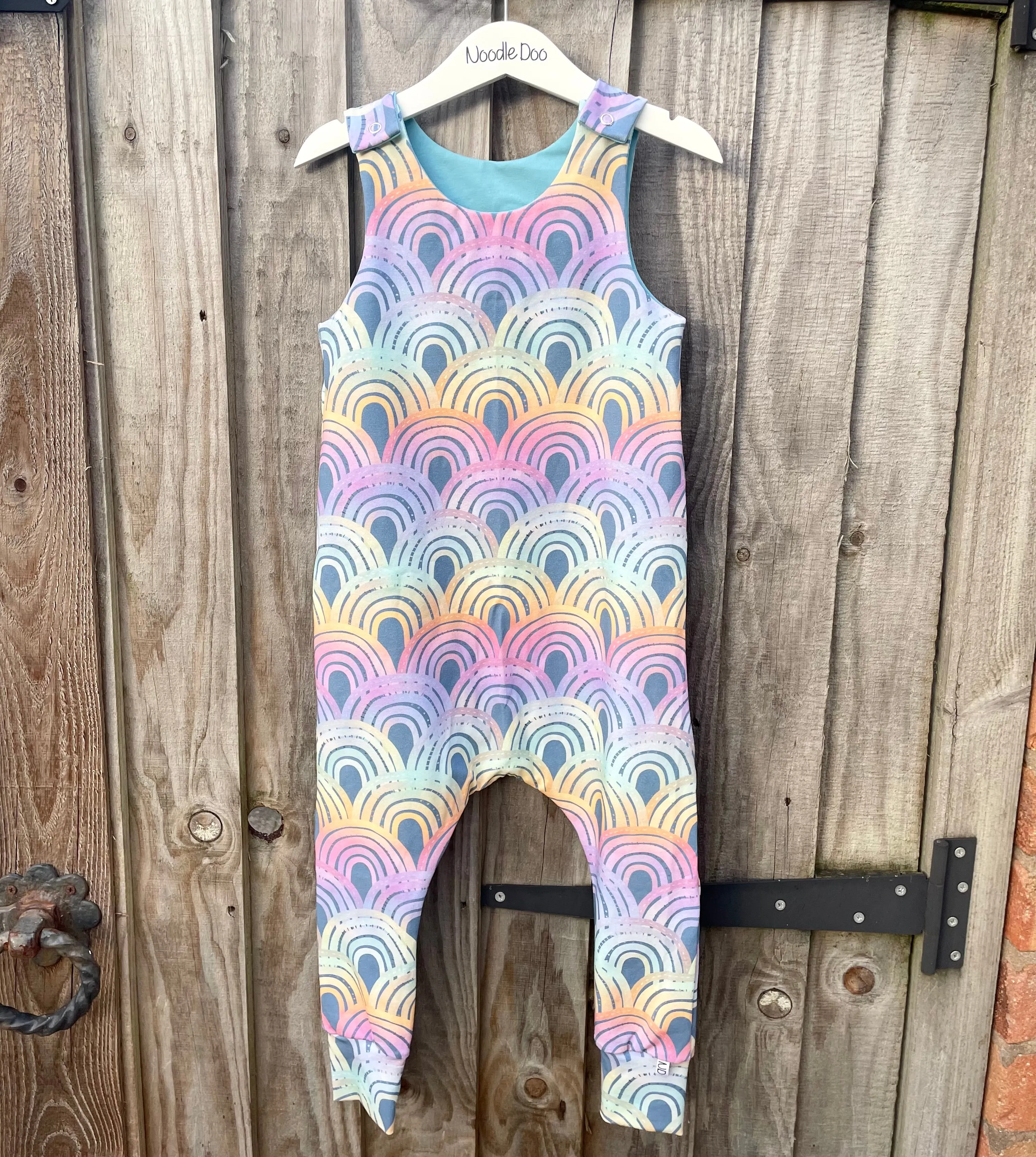 Rainbow Romper/Dungarees