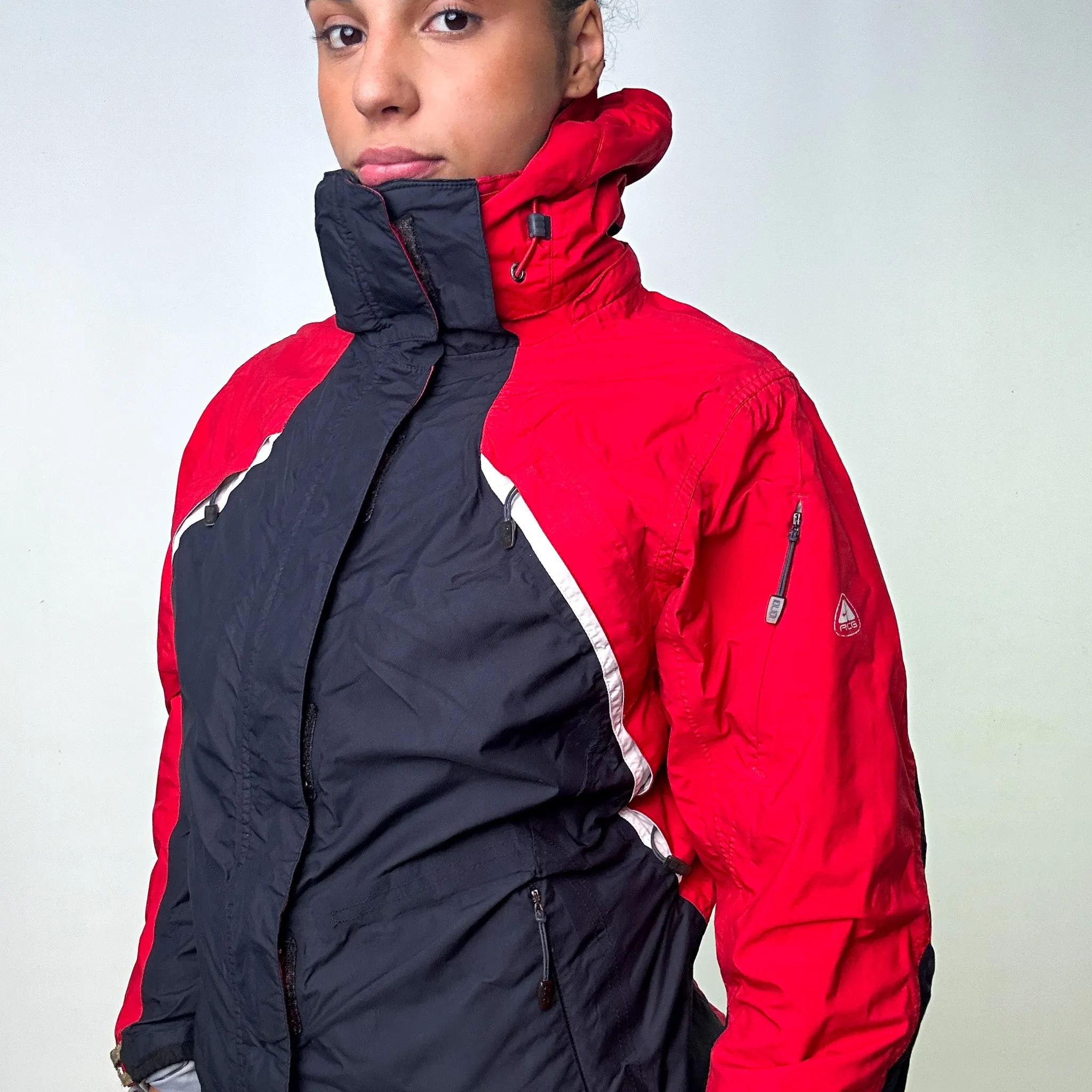 RED 90S NIKE ACG STORM-FIT PUFFER JACKET COAT (