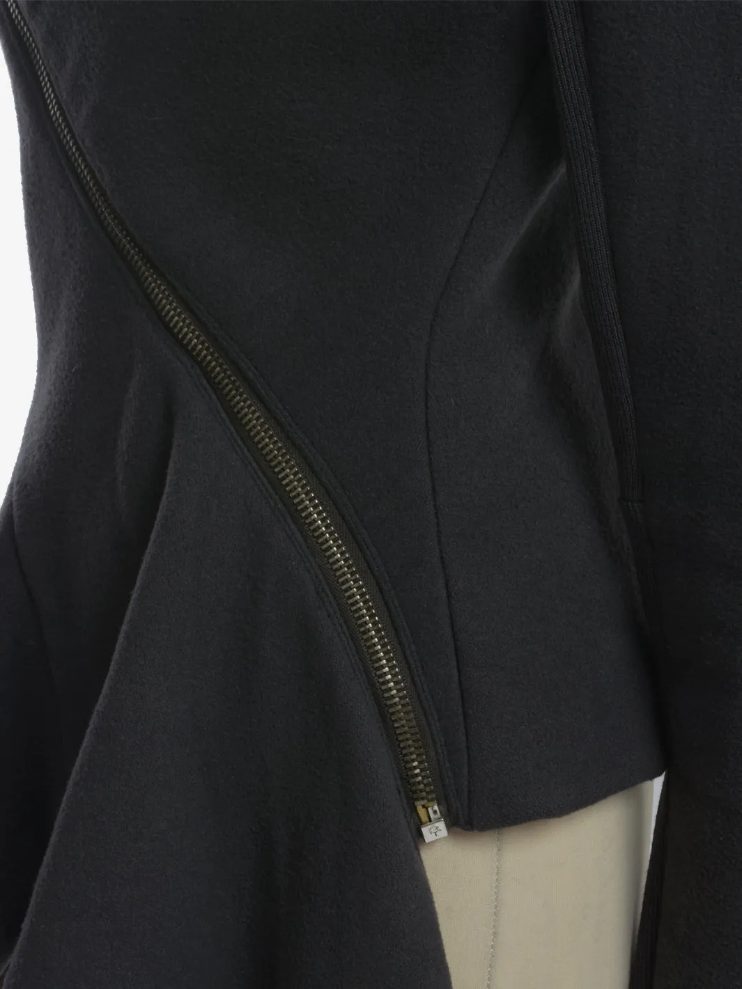 Rick Owens Jacket With Zipper Closure