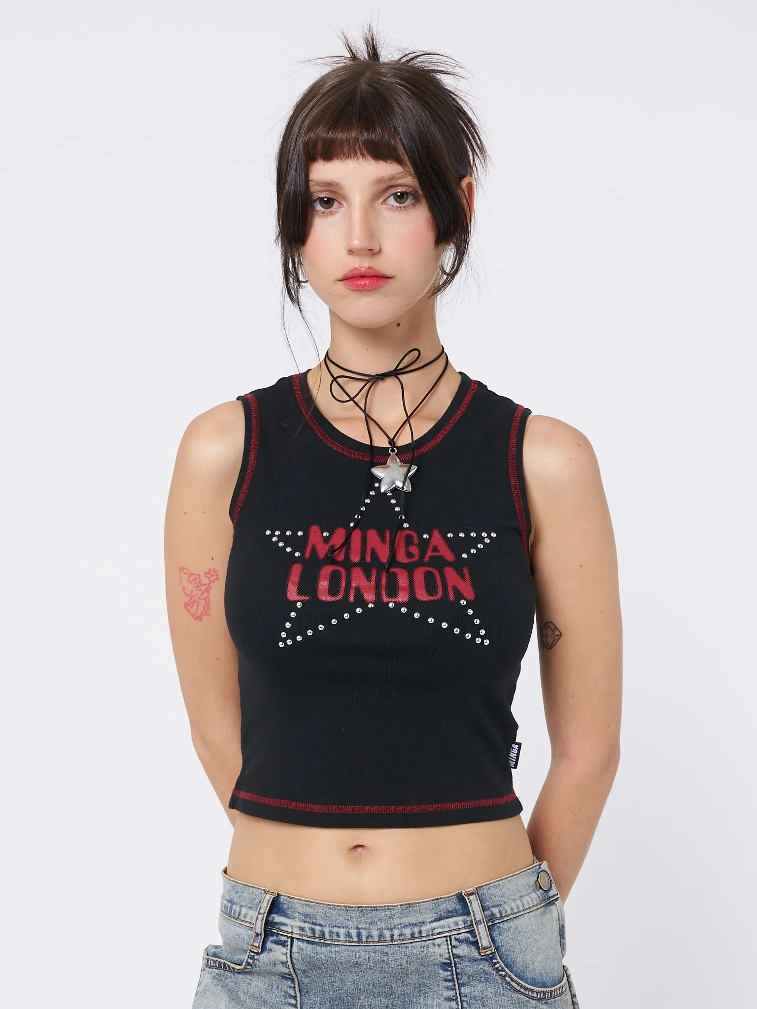 RockStar Girlfriend Vest Top