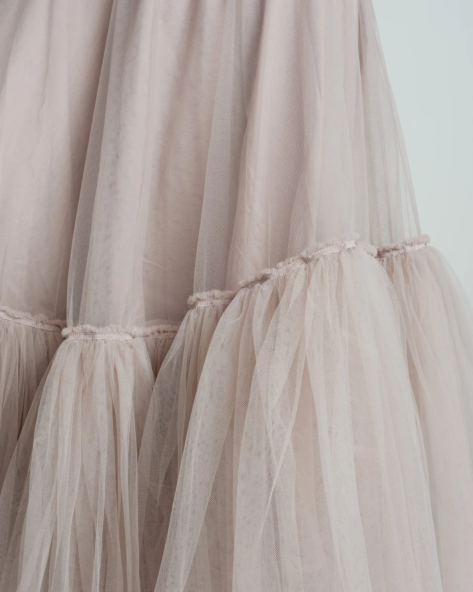 Rose Ruffle Tulle Skirt