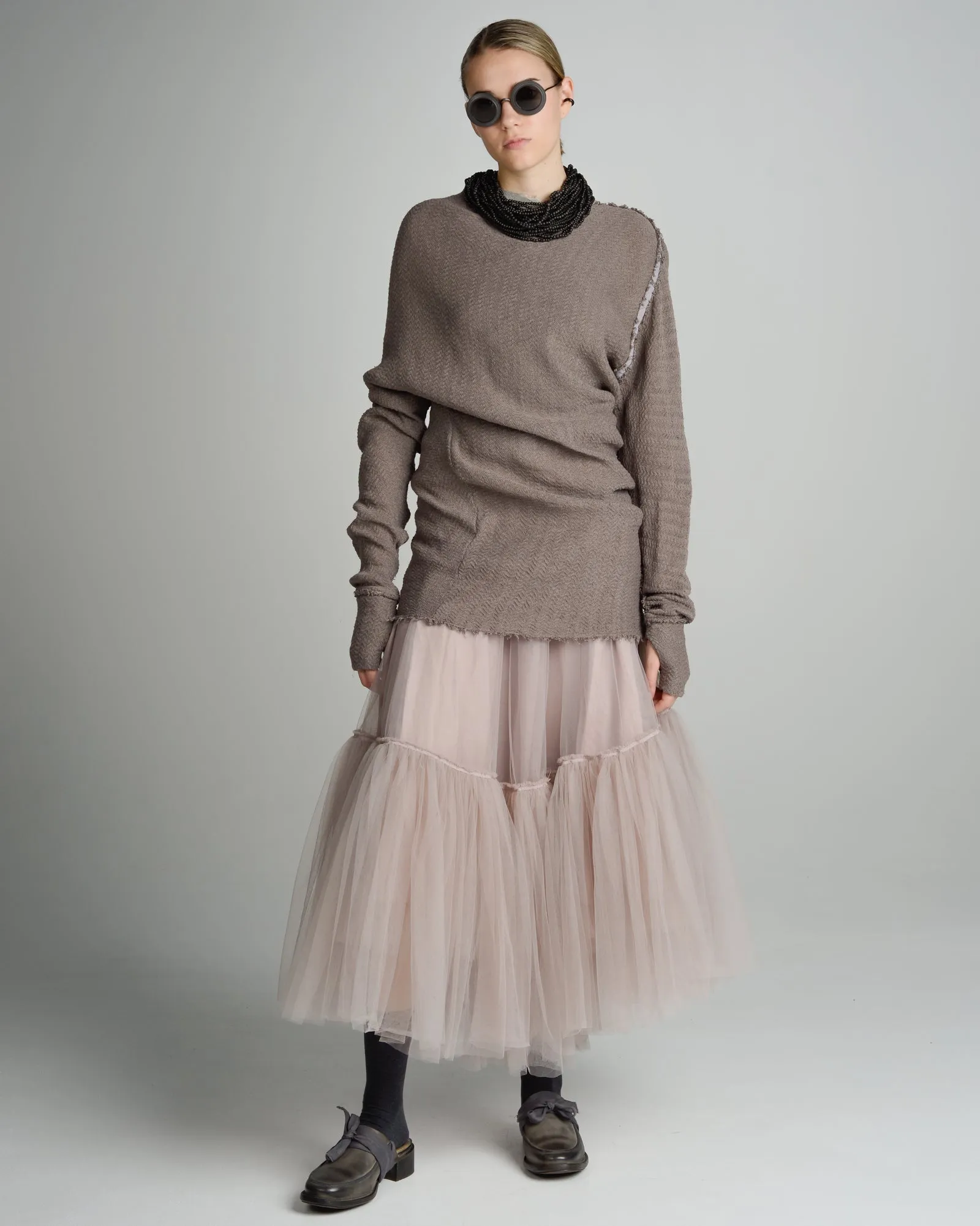 Rose Ruffle Tulle Skirt