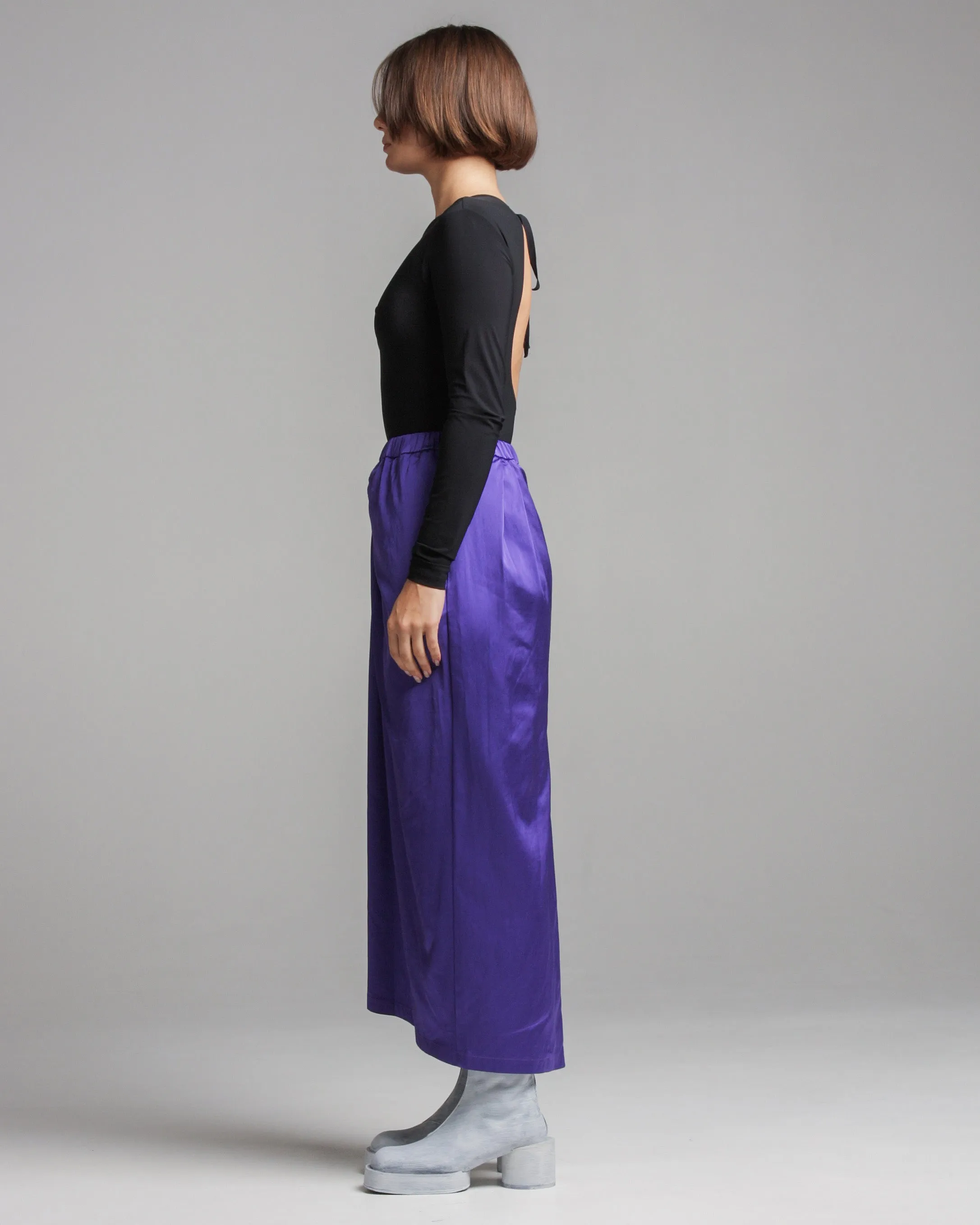 Samia Purple Knot Skirt