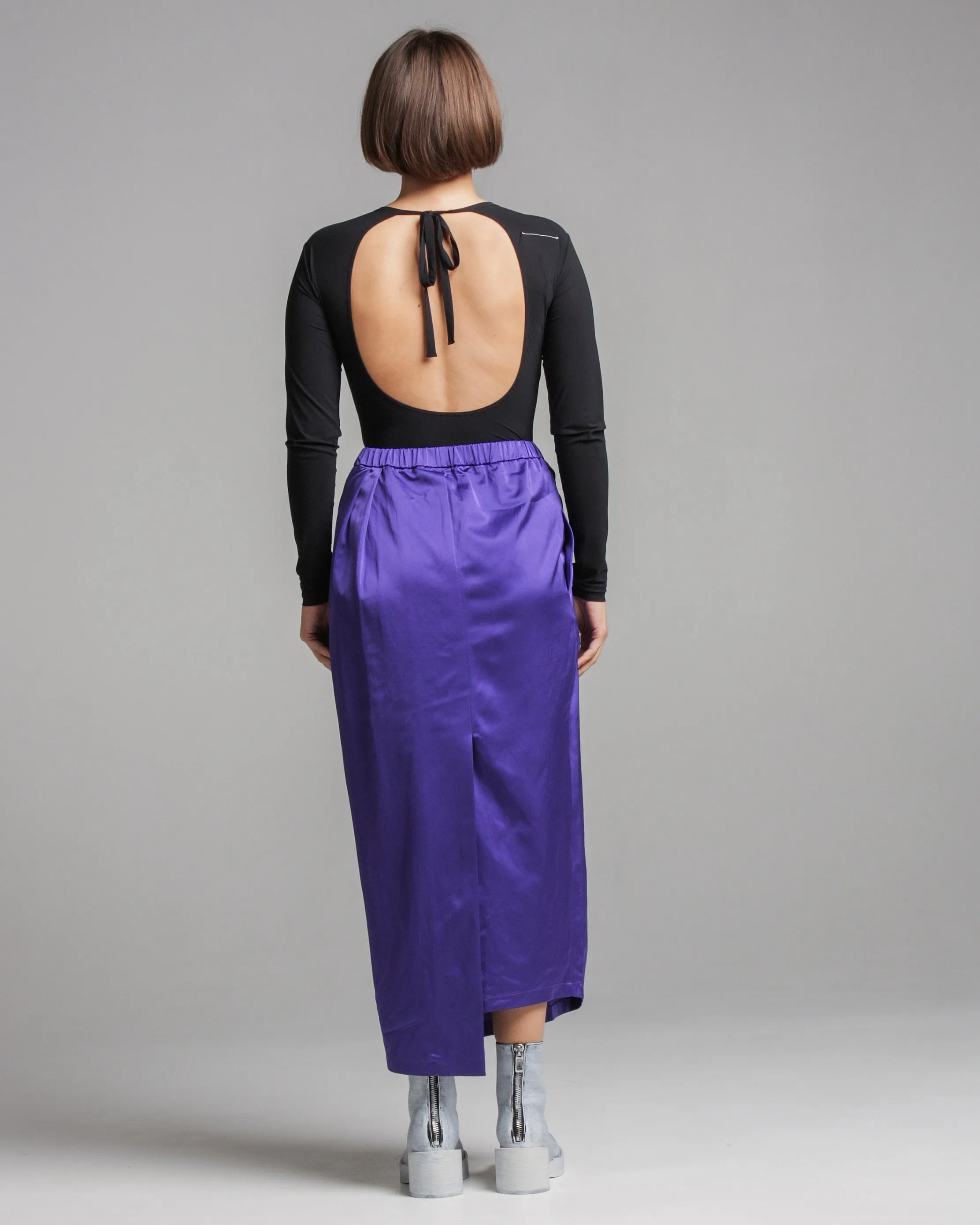 Samia Purple Knot Skirt