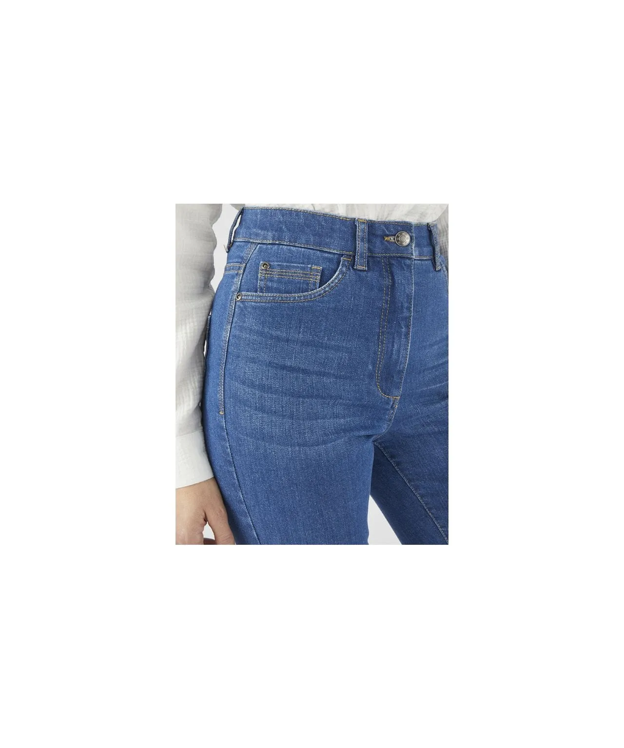 Secret Stretch Denim Slim Flares