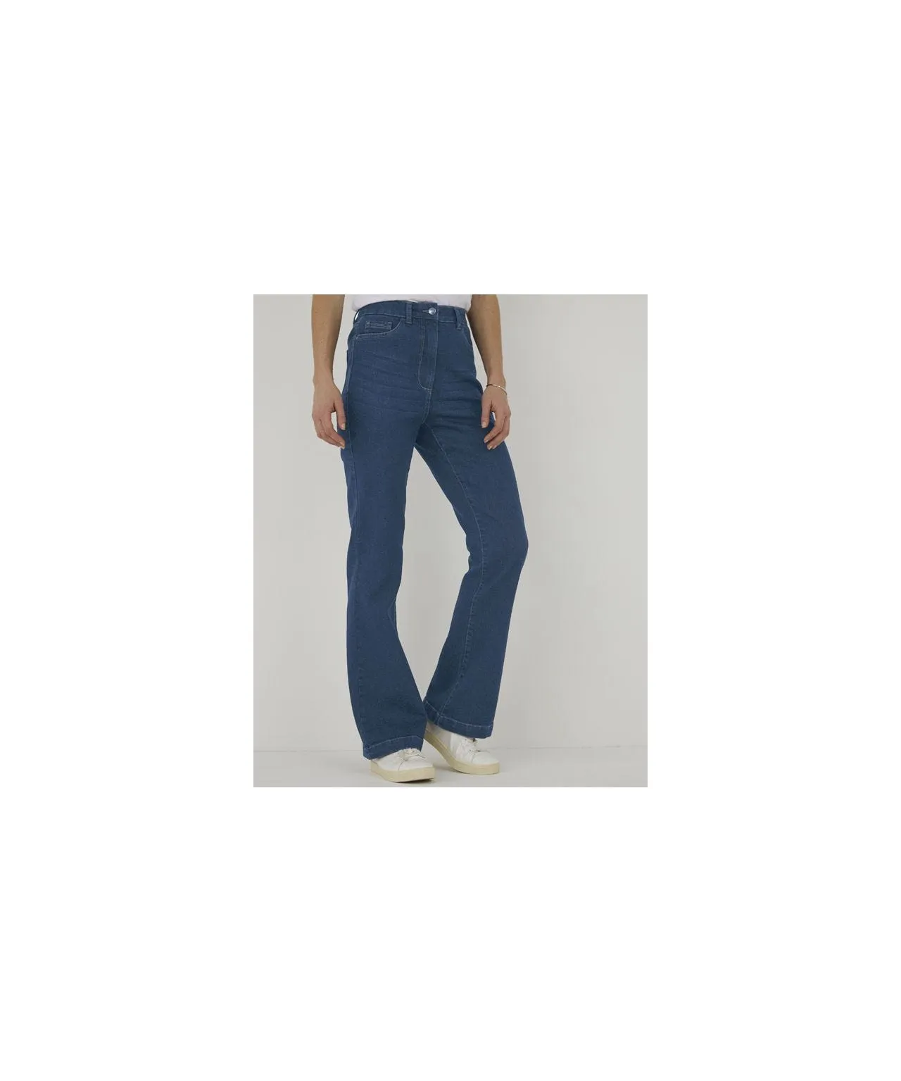 Secret Stretch Denim Slim Flares