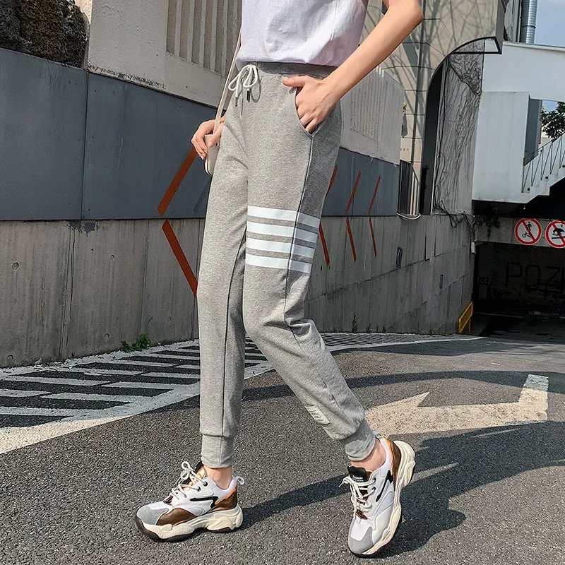 Slim casual harem pants