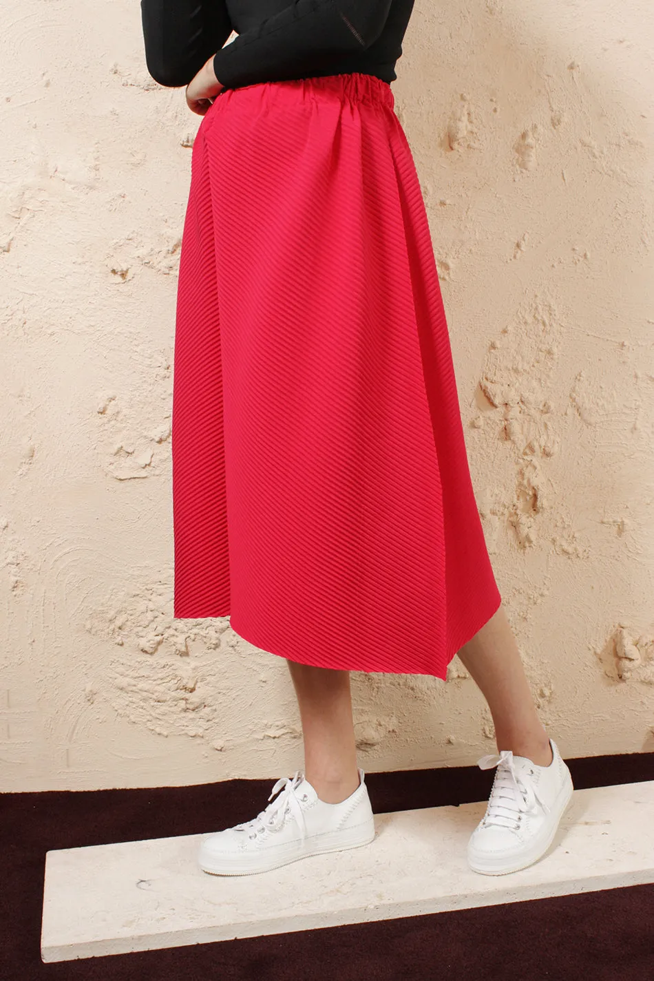 Soft Pleated Skirt