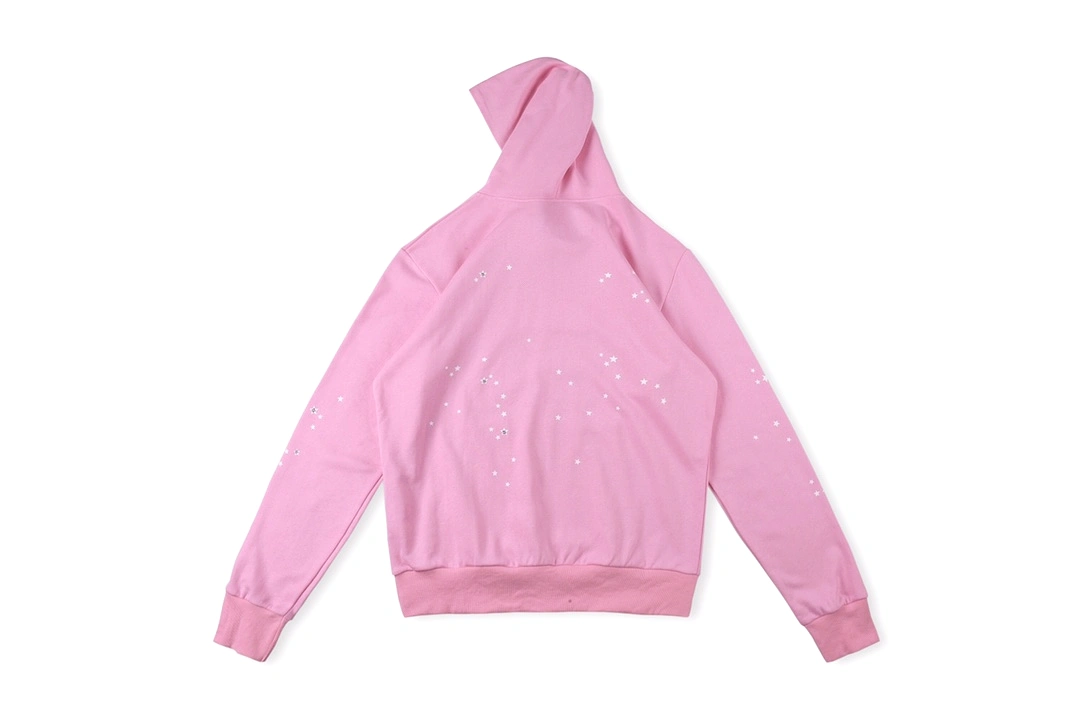 Sp5der Atlanta Hoodie Pink 12.12