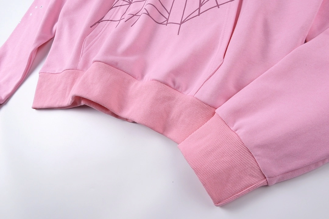 Sp5der Atlanta Hoodie Pink 12.12